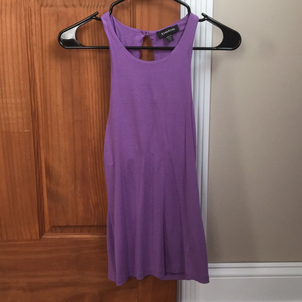 Bebe tank top built in bra